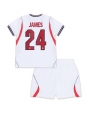 Otroške Nogometnih dresov Anglija Reece James #24 Domači SP 2026 Kratki rokavi (+ hlače)